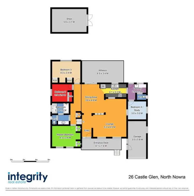 Floorplan of Homely house listing, 26 Castle Glen, North Nowra NSW 2541
