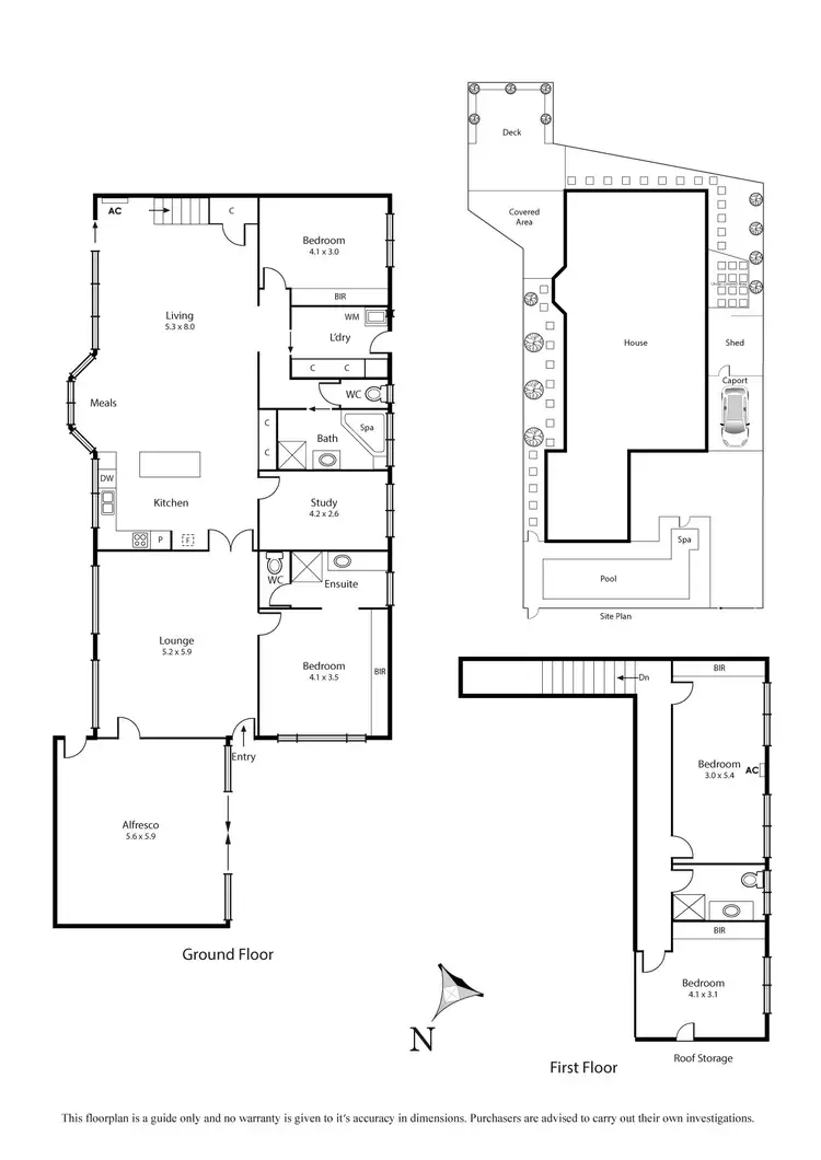 Floorplan of Homely house listing, 2B Attenborough Road, Aspendale VIC 3195