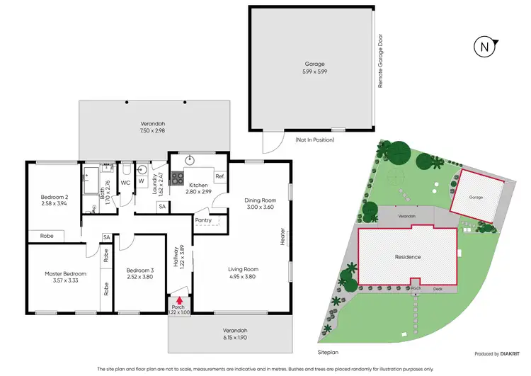 Floorplan of Homely house listing, 66 Waters Drive, Seaholme VIC 3018
