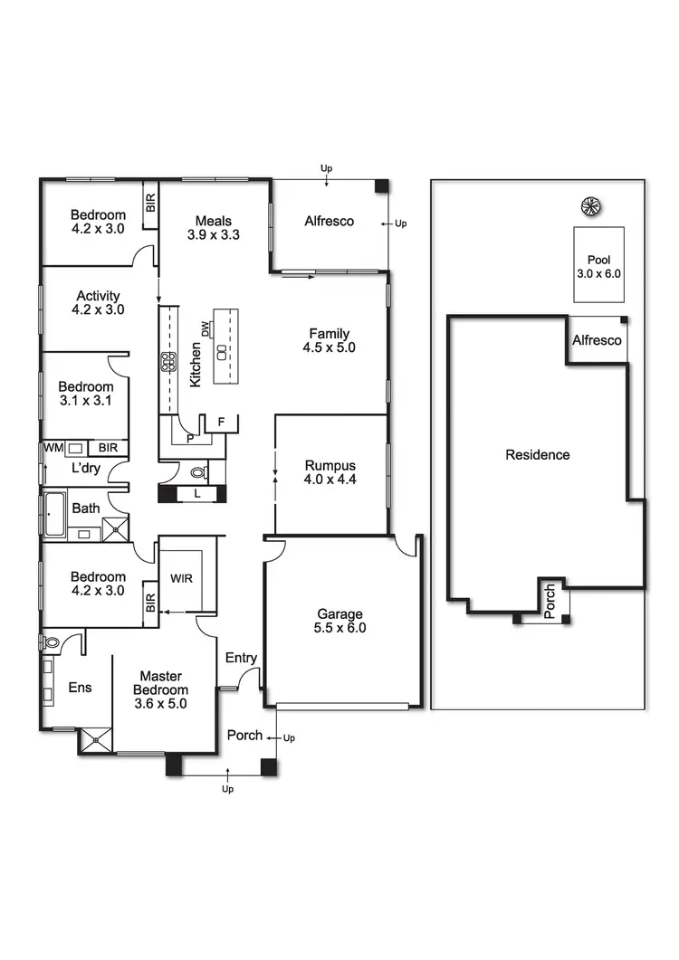 Floorplan of Homely house listing, 4 Wingate Street, Bentleigh East VIC 3165