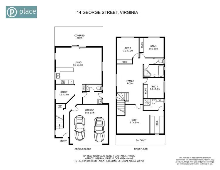 Floorplan of Homely house listing, 14 George Street, Virginia QLD 4014