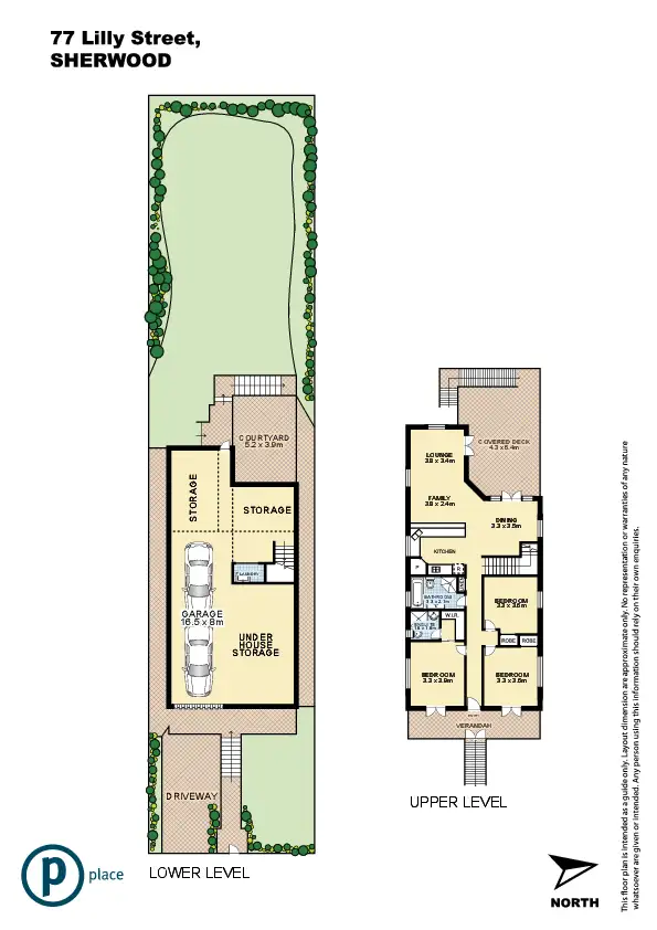 Floorplan of Homely house listing, 77 Lilly Street, Sherwood QLD 4075