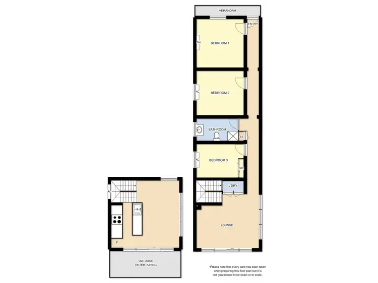 Floorplan of Homely house listing, 53 Peel Street South, Golden Point VIC 3350