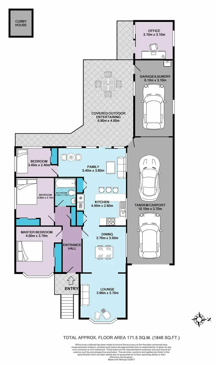 Floorplan of Homely house listing, 57 Hersey Street, Blaxland NSW 2774