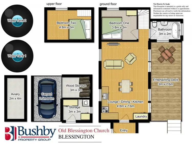 Floorplan of Homely house listing, 2281 Deddington Road, Blessington TAS 7212
