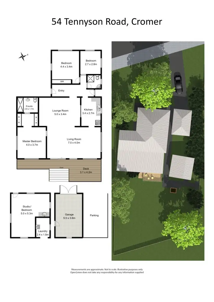 Floorplan of Homely house listing, 54 Tennyson Road, Cromer NSW 2099