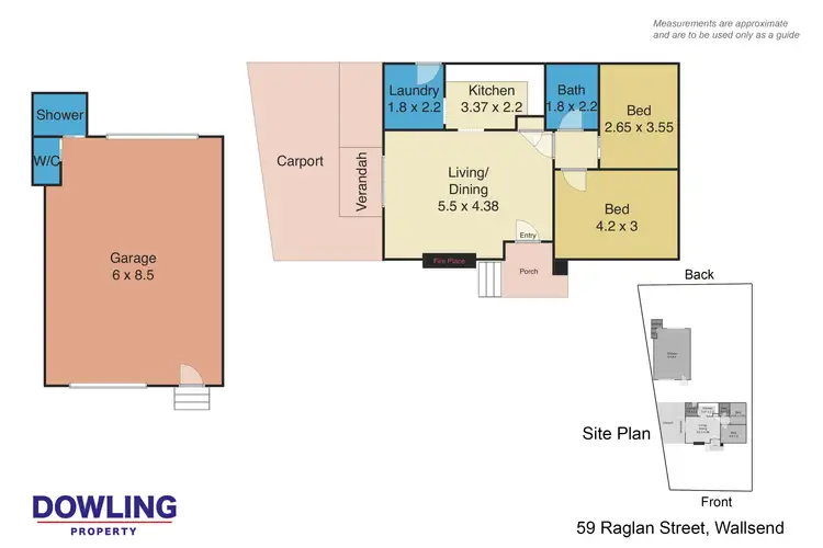 Floorplan of Homely house listing, 59 Raglan Street, Wallsend NSW 2287
