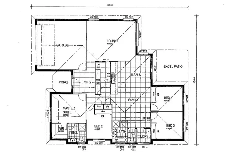 Floorplan of Homely house listing, 6 Brodie Court, Hillcrest QLD 4118