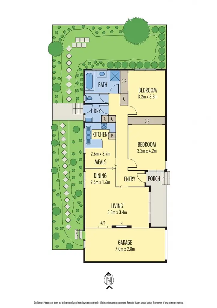 Floorplan of Homely unit listing, 2/1 Verona Street, Box Hill South VIC 3128