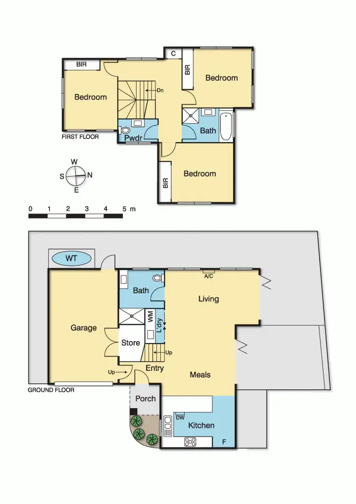 Floorplan of Homely townhouse listing, 2/15 Toohey Street, Bellfield VIC 3081
