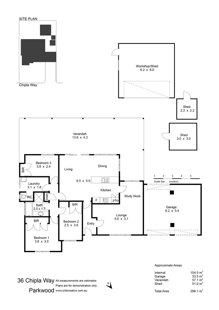 Floorplan of Homely house listing, 36 Chipla Way, Parkwood WA 6147