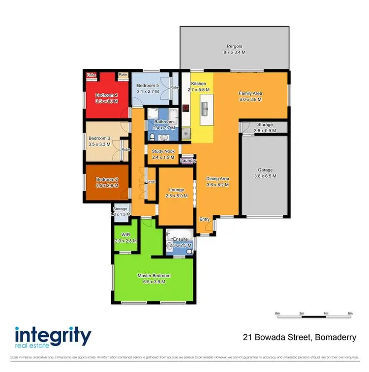 Floorplan of Homely house listing, 21 Bowada Street, Bomaderry NSW 2541