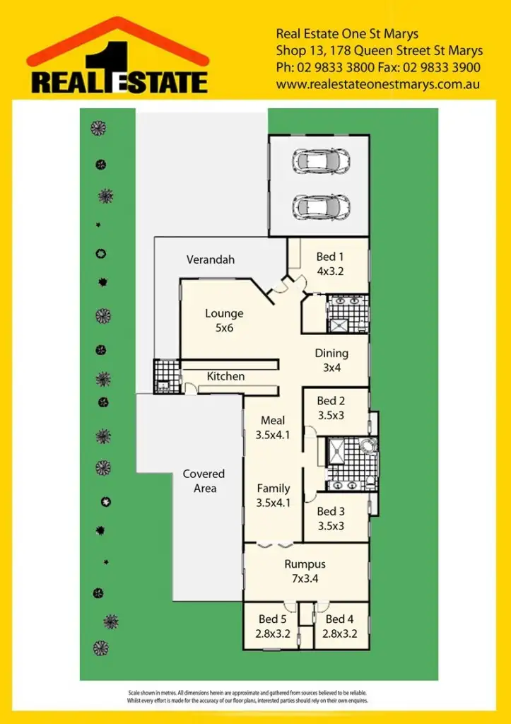 Floorplan of Homely house listing, 28 Fantail Crescent, Erskine Park NSW 2759