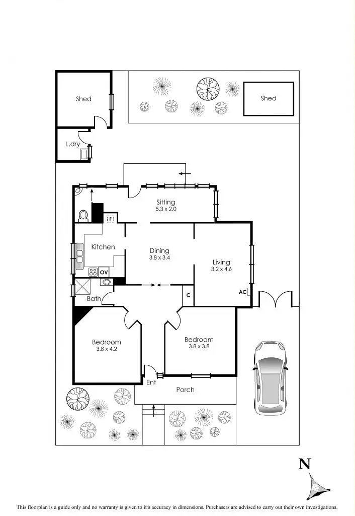 Floorplan of Homely house listing, 94 Tarrengower Street, Yarraville VIC 3013