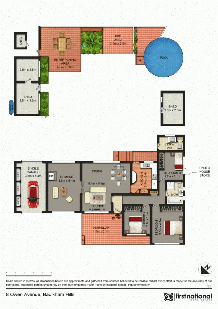 Floorplan of Homely house listing, Address available on request