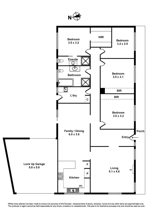 Floorplan of Homely house listing, 2 Emery Court, Altona VIC 3018