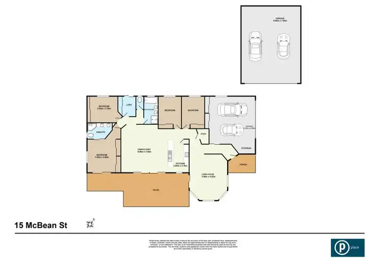 Floorplan of Homely house listing, 15 McBean Street, Boonah QLD 4310