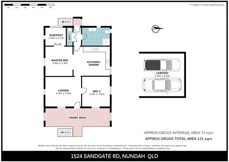 Floorplan of Homely house listing, 1524 Sandgate Road, Nundah QLD 4012