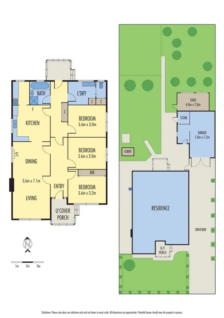 Floorplan of Homely house listing, 10 Kalimna Street, Hamlyn Heights VIC 3215