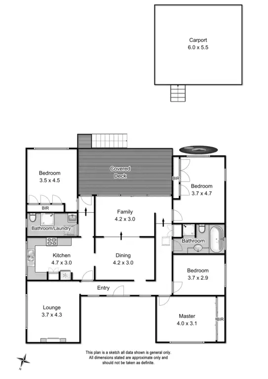 Floorplan of Homely house listing, 47 Loughnan Road, Ringwood VIC 3134
