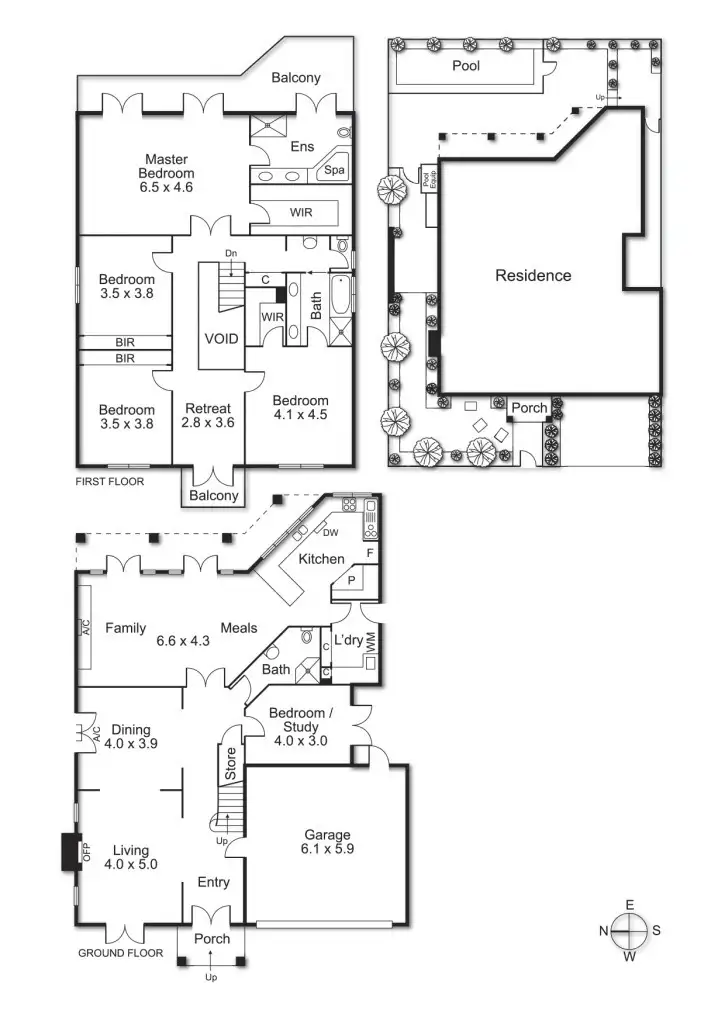 Floorplan of Homely house listing, 38 Whyte Street, Brighton VIC 3186