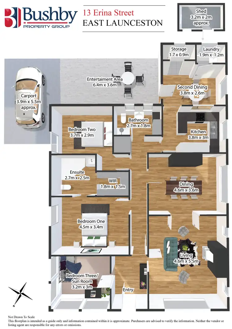 Floorplan of Homely house listing, 13 Erina Street, East Launceston TAS 7250