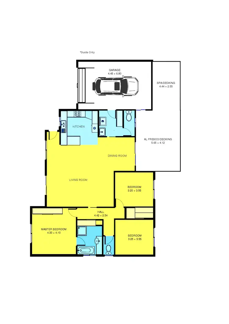 Floorplan of Homely house listing, 3/43 Willis Street, Portarlington VIC 3223