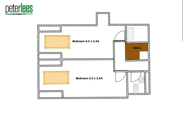 Floorplan of Homely unit listing, 31 a&b Dineen Street, Mowbray TAS 7248