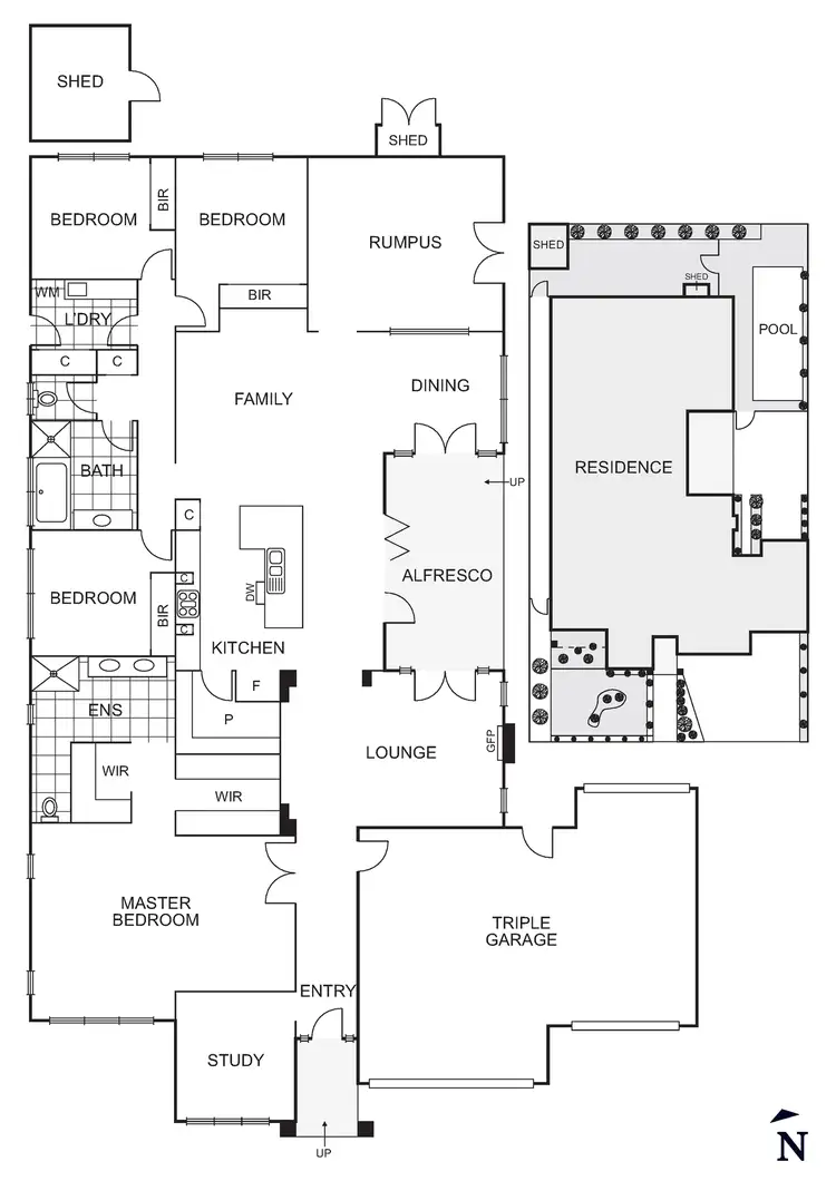 Floorplan of Homely house listing, 22 Harriers Street, Mernda VIC 3754