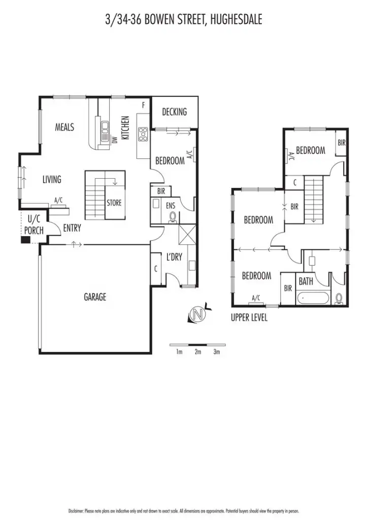 Floorplan of Homely townhouse listing, 3 LOT 2/34-36 Bowen Street, Hughesdale VIC 3166
