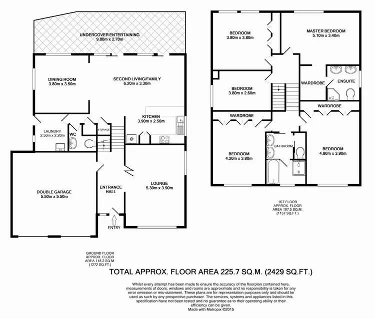 Floorplan of Homely house listing, 34 Wattlecliffe Drive, Blaxland NSW 2774