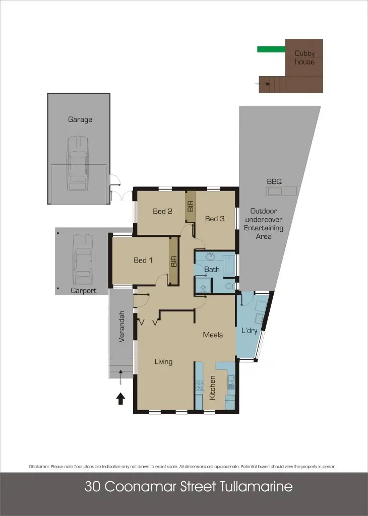 Floorplan of Homely house listing, 30 Coonamar Street, Tullamarine VIC 3043