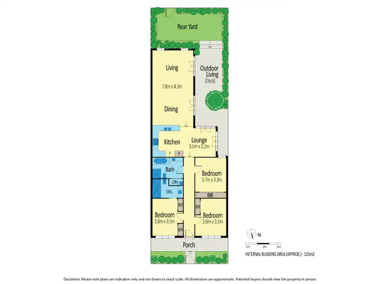 Floorplan of Homely house listing, 9 Percy Street, Kensington VIC 3031