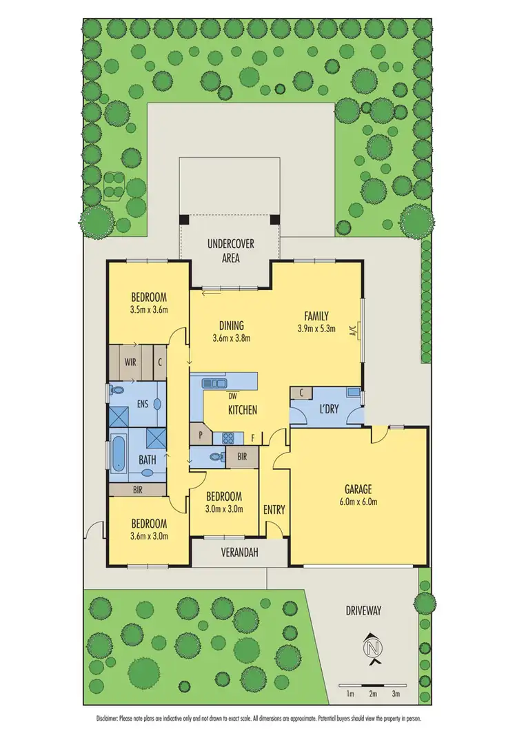Floorplan of Homely house listing, 7 Reedy Link, Marshall VIC 3216