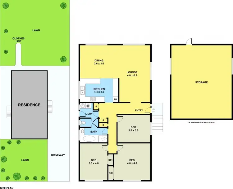 Floorplan of Homely house listing, 40 Moonee Boulevard, Glenroy VIC 3046
