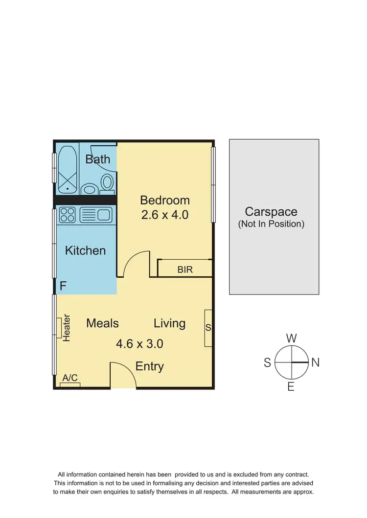 Floorplan of Homely apartment listing, 4/28 Hopetoun Street, Moonee Ponds VIC 3039