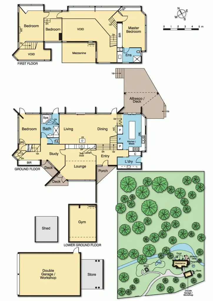 Floorplan of Homely house listing, 125 Silvan Road, Wattle Glen VIC 3096