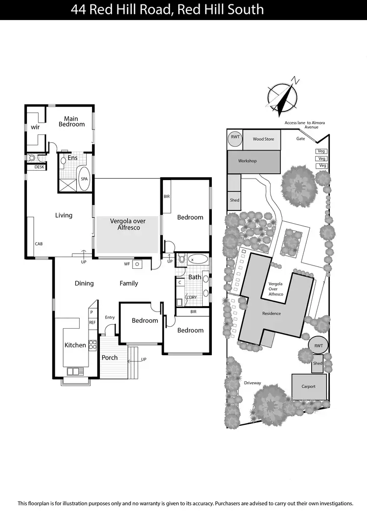 Floorplan of Homely house listing, 44 Red Hill Road, Red Hill South VIC 3937