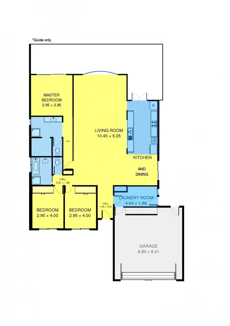 Floorplan of Homely house listing, 386 The Esplanade, St Leonards VIC 3223