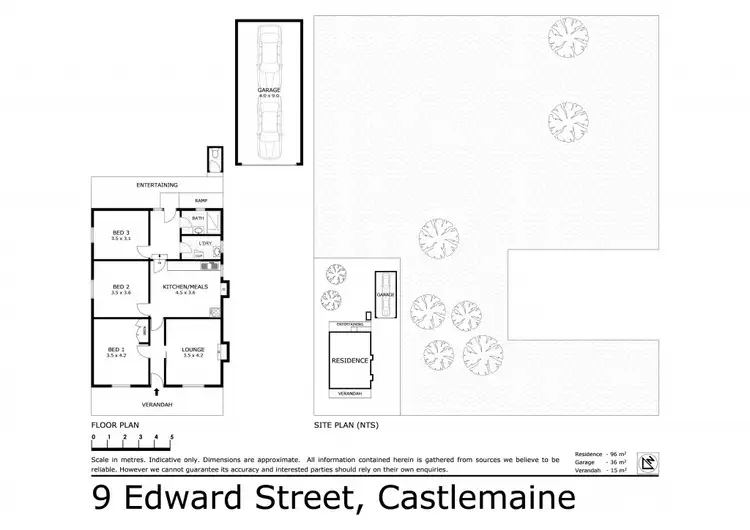 Floorplan of Homely house listing, 9 Edward Street, Castlemaine VIC 3450