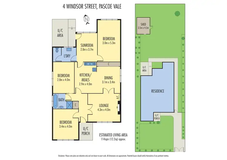 Floorplan of Homely house listing, 4 Windsor Street, Pascoe Vale VIC 3044