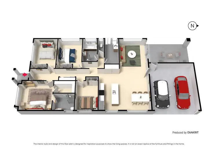 Floorplan of Homely house listing, 48 Fantail Crescent, Williams Landing VIC 3027