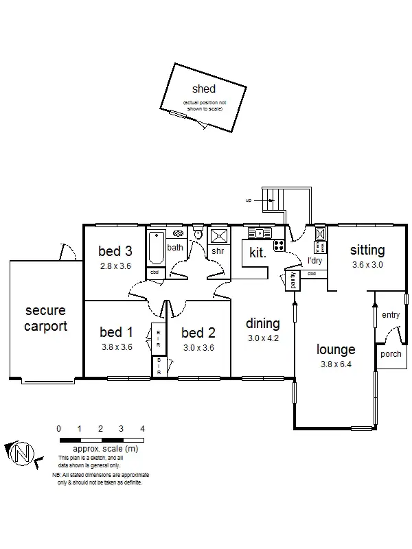 Floorplan of Homely house listing, 68 Lancaster Road, Mooroolbark VIC 3138