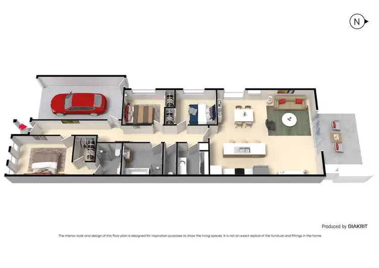 Floorplan of Homely house listing, 1/30 Bridlepath Drive, Truganina VIC 3029