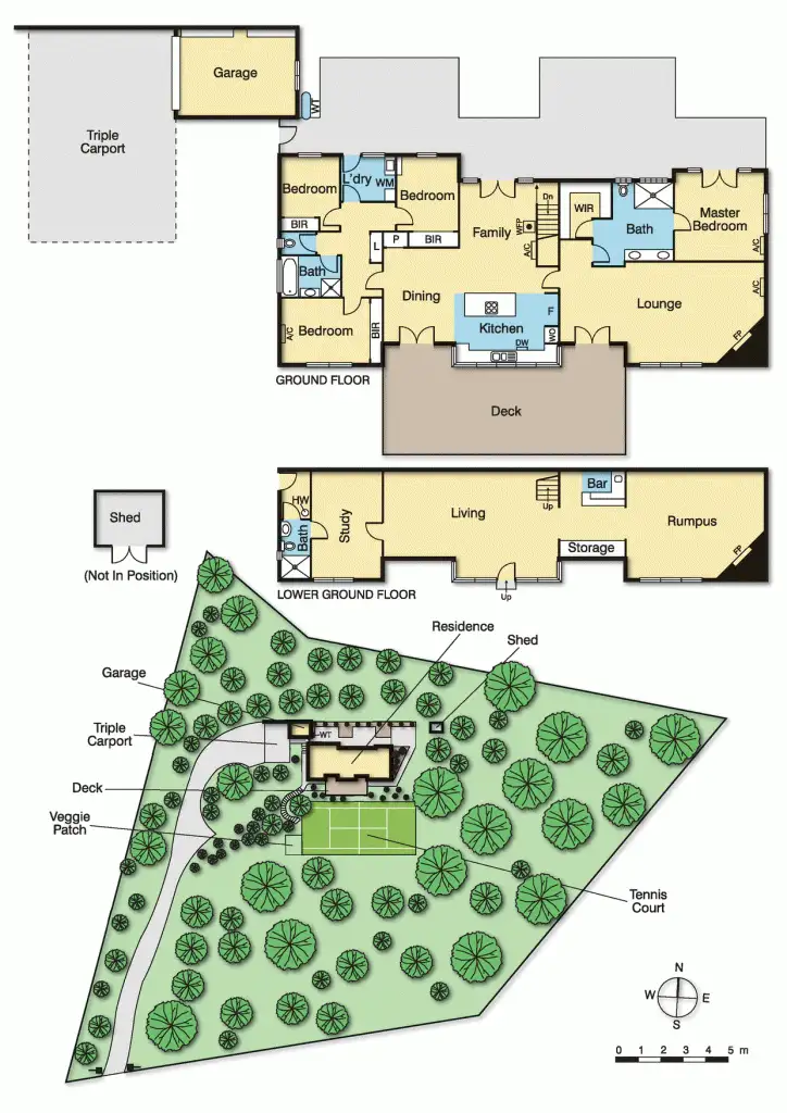 Floorplan of Homely house listing, 47-73 Seymour Drive, Plenty VIC 3090
