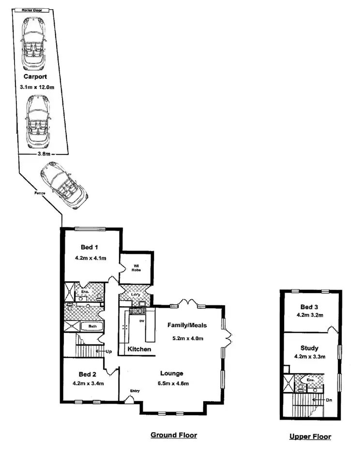 Floorplan of Homely house listing, 308 Portrush Road, Kensington SA 5068