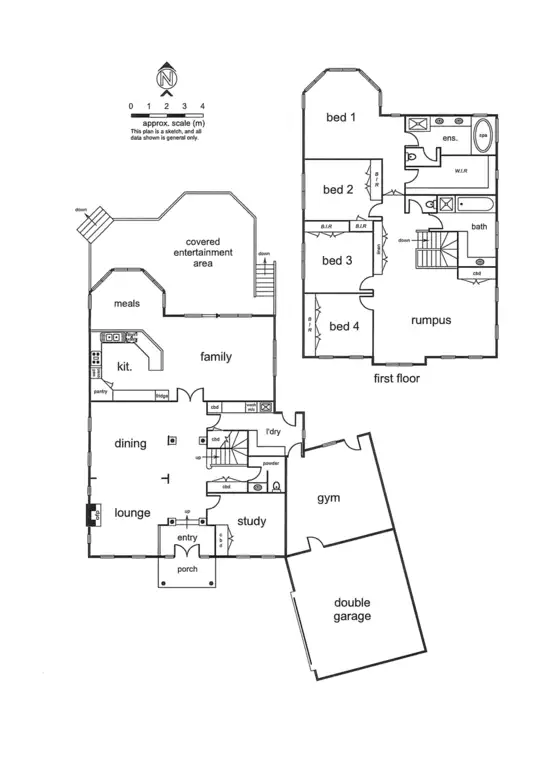 Floorplan of Homely house listing, 7 The Summit, Ringwood North VIC 3134