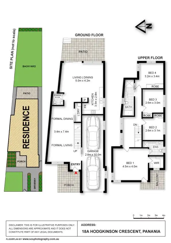 Floorplan of Homely house listing, 18a Hodgkinson Crescent, Panania NSW 2213