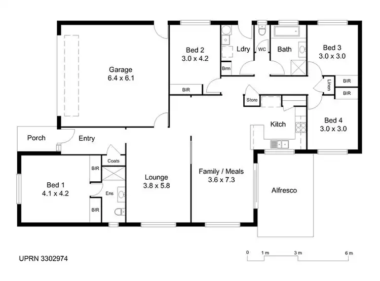 Floorplan of Homely house listing, Address available on request