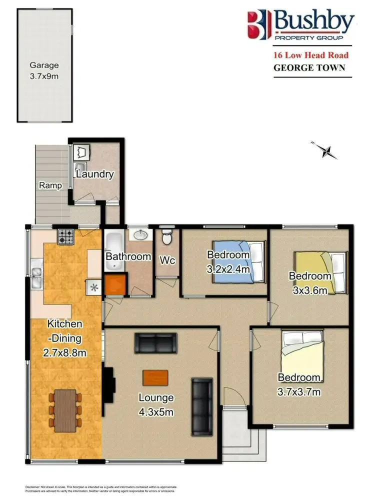 Floorplan of Homely house listing, 16 Low Head Road, George Town TAS 7253